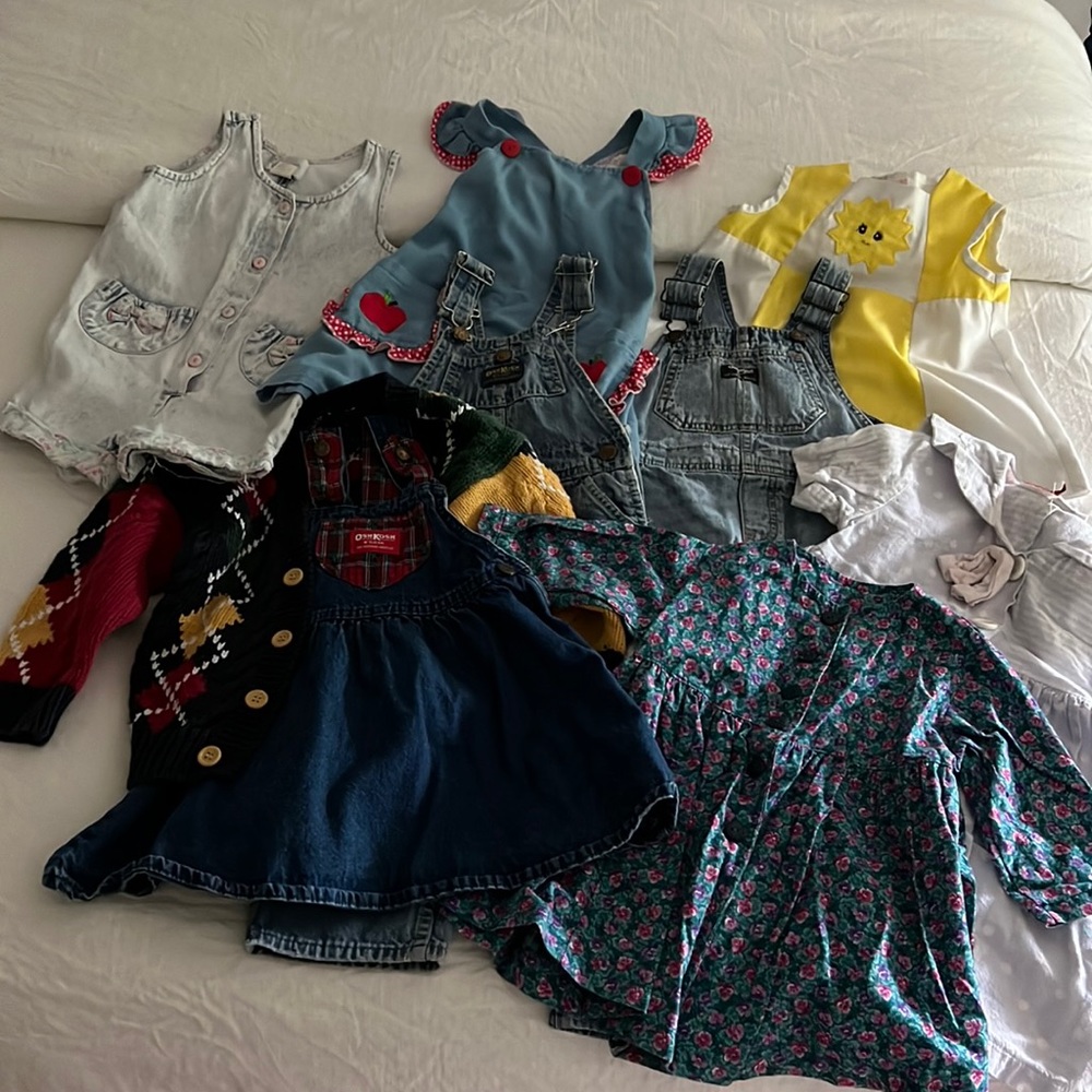 LOT of vintage kids clothing. Size 3-5